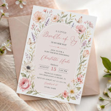 Kleine Bundel Bloemige Baby Shower