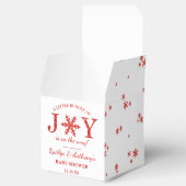 Kleine bundel met vrolijk kerstBaby shower Bedankdoosjes (Geopend)