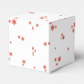 Kleine bundel met vrolijk kerstBaby shower Bedankdoosjes (Achterkant)