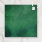 Kleine bundel met vrolijk kerstBaby shower Bedankjes Labels (Achterkant)