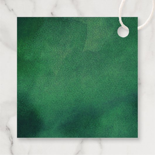 Kleine bundel met vrolijk kerstBaby shower Bedankjes Labels (Achterkant)