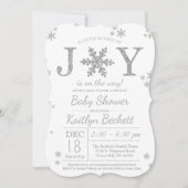 Kleine bundel met vrolijk kerstBaby shower Kaart (Voorkant)