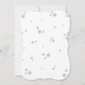 Kleine bundel met vrolijk kerstBaby shower Kaart (Achterkant)