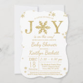 Kleine bundel met vrolijk kerstBaby shower Kaart (Voorkant)