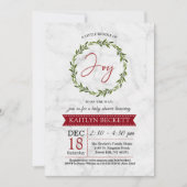 Kleine bundel met vrolijk kerstBaby shower Kaart (Voorkant)