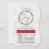 Kleine bundel met vrolijk kerstBaby shower Kaart (Voorkant)