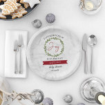 Kleine bundel met vrolijk kerstBaby shower Papieren Bordje<br><div class="desc">Viel in stijl met deze trendy baby shower papieren borden. Het ontwerp is gemakkelijk te personaliseren met je eigen formulering en je familie en vrienden zullen enthousiast zijn als ze deze fantastische feestelijke borden zien.</div>