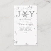 Kleine bundel met vrolijk kerstcadeautje Baby show Informatiekaartje (Voorkant)