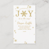 Kleine bundel met vrolijk kerstcadeautje Baby show Informatiekaartje (Voorkant)