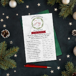 Kleine bundel met vrolijk kerstfeest Baby shower