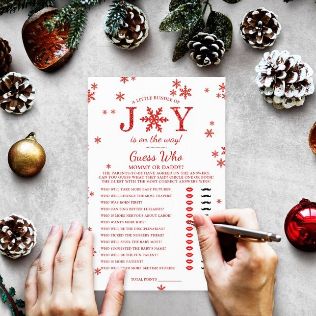 Kleine bundel met vrolijk kerstfeest Baby shower (Creator heeft geüpload)