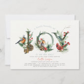 Kleine bundel van Joy Birds Boy Baby shower Kaart (Voorkant)