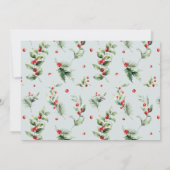 Kleine bundel van Joy Birds Boy Baby shower Kaart (Achterkant)