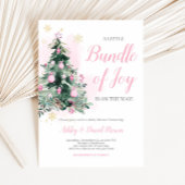 Kleine bundel van Joy Christmas Baby shower Kaart