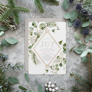Kleine bundel van Joy Eucalyptus Baby shower Kaart