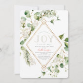 Kleine bundel van Joy Eucalyptus Baby shower Kaart (Voorkant)