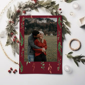 Kleine bundel van JOY Ultrasound Xmas-Baby shower Kaart