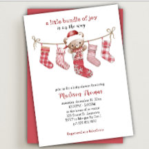 Kleine bundel van Joy Winter Teddy Bear Baby showe