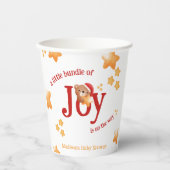 Kleine bundel van vreugde Beer Papieren Bekers (Voorkant)