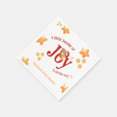 Kleine bundel van vreugde Beer Servet (Hoek)