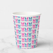 Kleine Bunny Gender onthullen papieren bekertjes Papieren Bekers (Rechts)