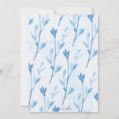 Kleine Bunny Gender onthullen Uitnodiging, hij of Kaart (Achterkant)