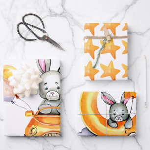 Kleine bunny Wrapping Paper Sheets