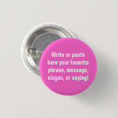 Kleine Button (1¼ inch) (Voorkant /achterkant)