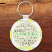Kleine Button Coaching Sleutelhanger #11 (Voorkant)