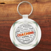 Kleine Button Coaching Sleutelhanger #12 (Voorkant)
