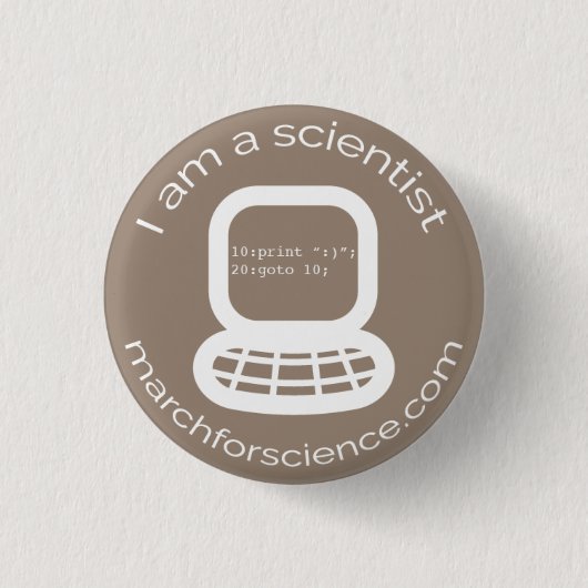 Kleine Button - Computerwetenschap (Voorkant)