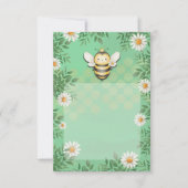 Kleine buzz bij dank je kaart (Voorkant)