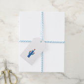 Kleine cactus cadeaulabel (Met Touw)