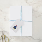 Kleine cactus cadeaulabel (Met Touw)