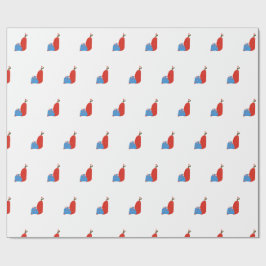 Kleine cactus cadeaupapier