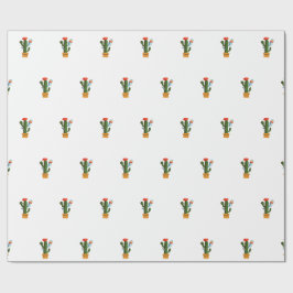 Kleine cactus cadeaupapier