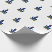 Kleine cactus cadeaupapier (Hoek)