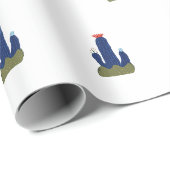 Kleine cactus cadeaupapier (Rol Hoek)