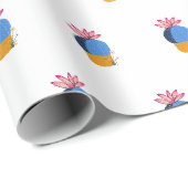 Kleine cactus cadeaupapier (Rol Hoek)