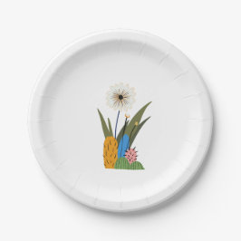 Kleine cactus papieren bordje