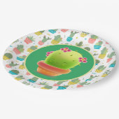 Kleine Cactus Papieren Bordje (Gekanteld)