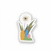 Kleine cactus sticker (Voorkant)