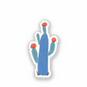 Kleine cactus sticker (Voorkant)