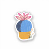 Kleine cactus sticker (Voorkant)