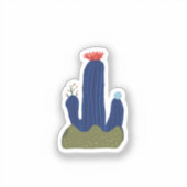 Kleine cactus sticker (Voorkant)