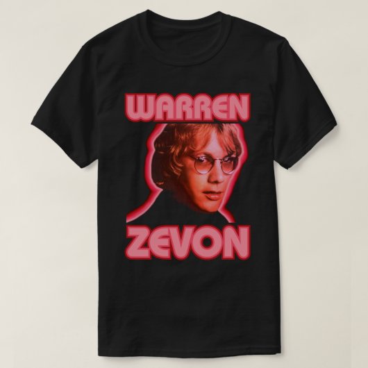 Kleine cadeaus Warren Art Zevon Idol voor jou T-shirt (Design voorkant)