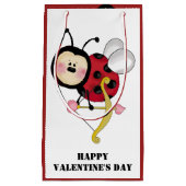 Kleine cadeautas van Valentijnse , ladybug (Voorkant)