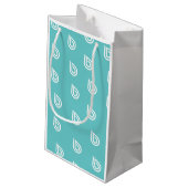 Kleine cadeautassen klein cadeauzakje (Achterkant Gekanteld)