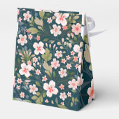 Kleine cadeauverpakking in de vorm van een tentje  bedankdoosjes (Achterkant)