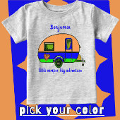 Kleine Camper Big Adventure Kindernaam